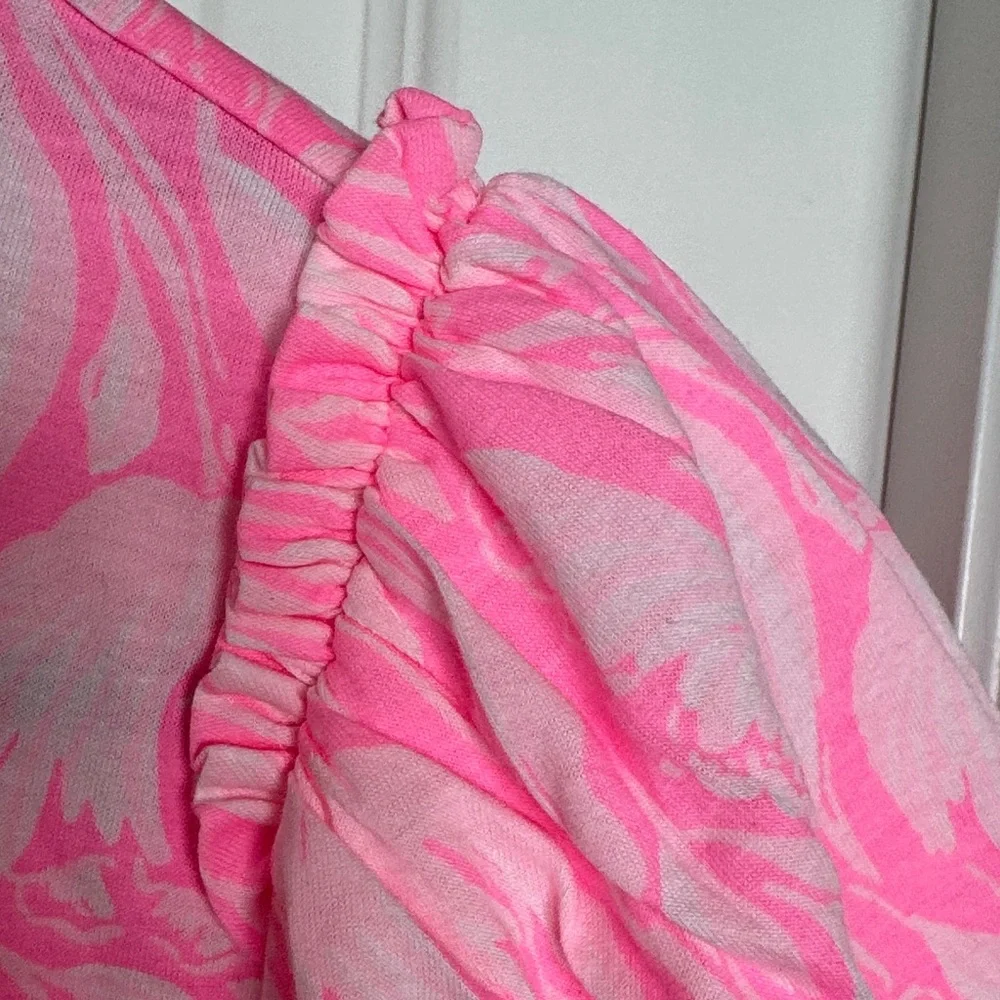 Lilly Pulitzer Pink and White Floral Dress - Picture 4 of 6